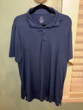 George Men's Navy Blue Polo Shirt